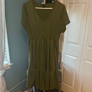 Torrid Olive Green Women's Dress